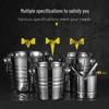 Stainless Steel Tiger Head KTV Ice and Champagne Bucket for Bars