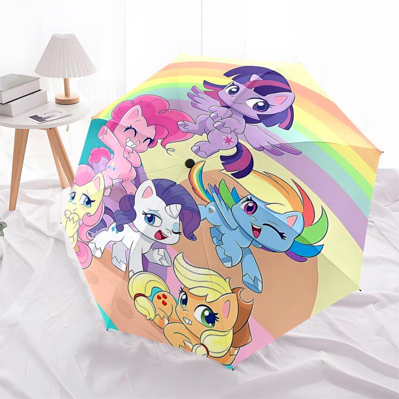 

Rainbow Friends Automatic Opening Folding Umbrella - 8 Bone Iron Frame, Suitable for Fans, Travel, Daily Use, and Festive Gifts0104374a