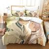 3D Print Anime New Frieren Printed Bed Set Duvet Cover Pillowcase Bedding Set Bed Linen Sheet Quilt Cover Full Queen King Size