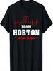 HORTON Surname Family Last Name Team HORTON Lifetime Member T-Shirt