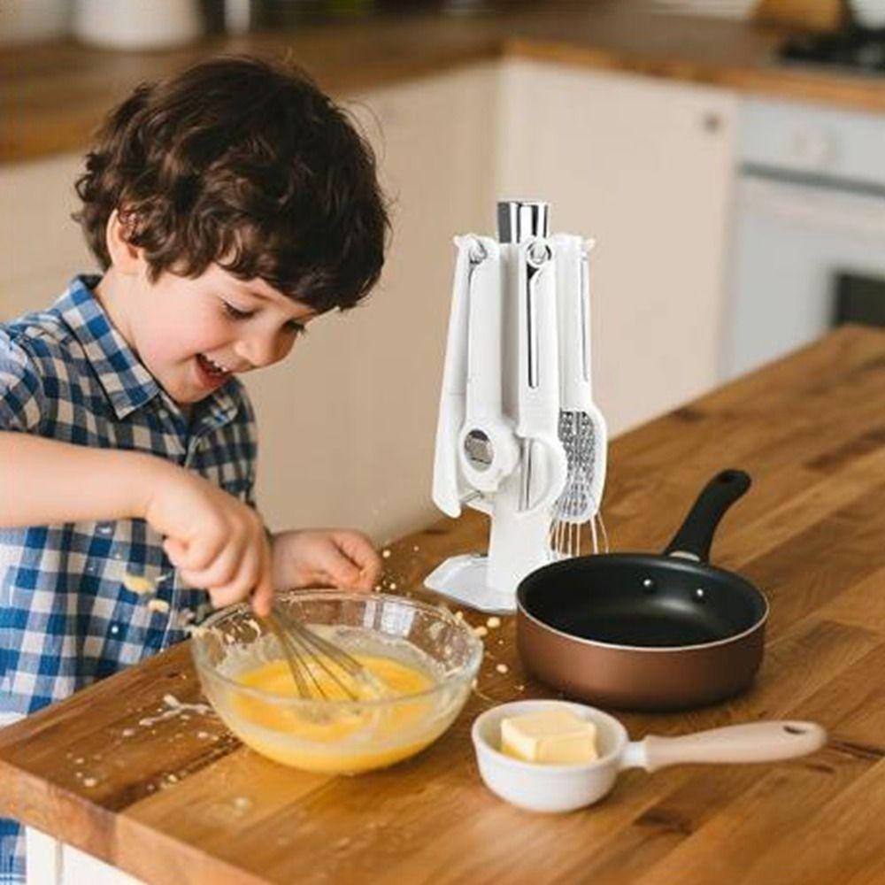 7 Pieces/Set Space Saving Cooking Utensils Set Household Bottle Opener Kitchen Gadget Set  For Home