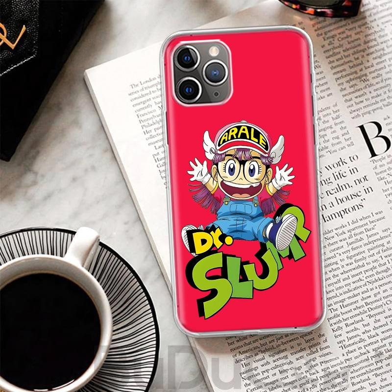 Arale Dr Slump Cover For iPhone 17 Air 16 16E 15 Pro Max 14 Plus 13 Mini Phone Case 12 11 7 8 SE Customized Print Shell 16 15 Pr