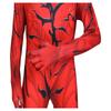 Kids Venom Halloween Costume Set with Mask Superhero Cosplay Spandex Red Black 6-7 Years 140cm