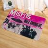 M-Misfits Rockband Fußmatte Wohnzimmerteppich Für Schlafzimmer Willkommensmatte Außenmatte