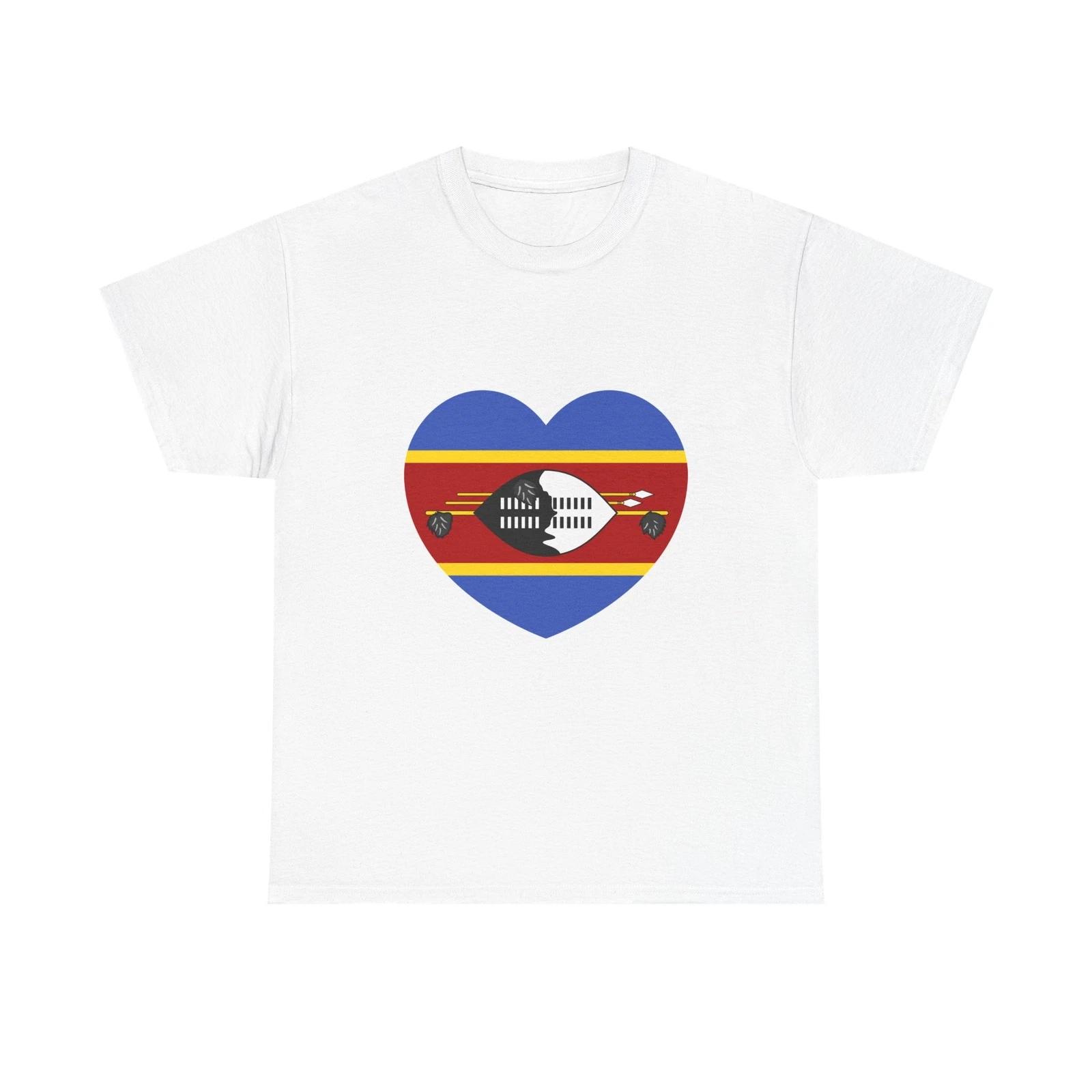 Heart Flag of Eswatini - T shirt S