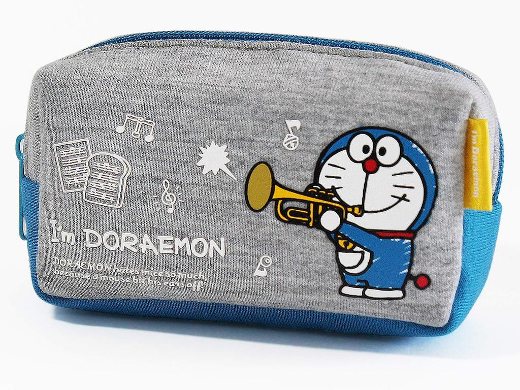 Nonaka Trumpet Mouthpiece Sanrio Design Pouch, "I'm Doraemon"