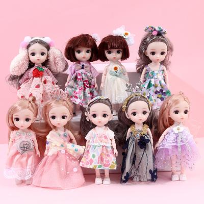 Dressup Doll 13 Joints 16cm Girl Birthday Gift Princess Children's Toy
