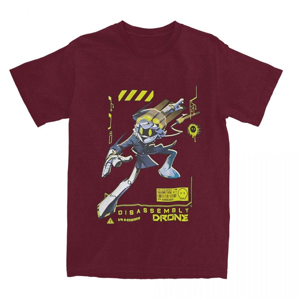 Murder Drones T Shirt Summer TV Series Aesthetic T Shirts Pure Cotton Trendy Cool Tee Shirt For Men Short-Sleeve Pattern Tops