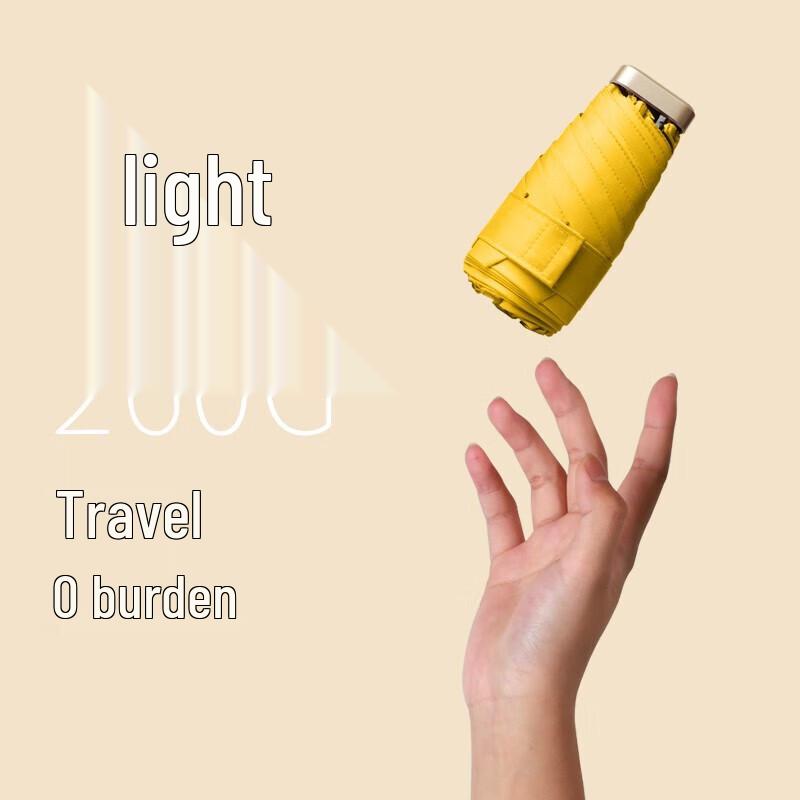 

MAYDU Ultralight Mini Six-Fold UV Protection Pocket Umbrella