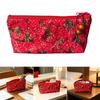 Zipper Design Pencil Case Large Capacity Makeup Pouch Trendy Pen Bag  Gift