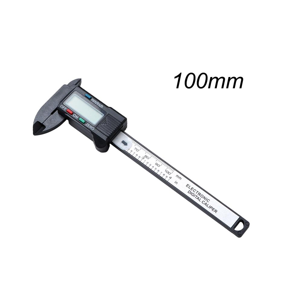 100mm 150mm Watch Electronic Digital Caliper Carbon Fiber Dial Vernier Play Caliper Vernier Ruler ForWatch Repair Measuring 2027