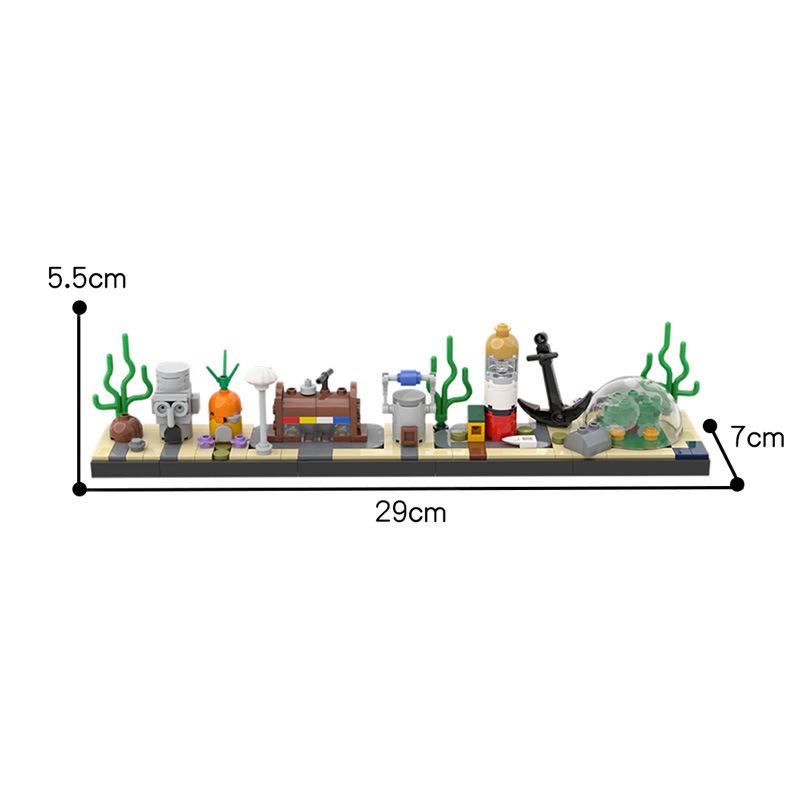 Famous Movies Skyline Architecture Building Block Kit Skyline Buildings Back To the Future Fairy Tale Magic Castle House Toys