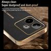 For OPPO Realme GT 7 7 Pro   Premium Electroplated Lychee-textured Phone Case That’s Shockproof and Fingerprint-resistant