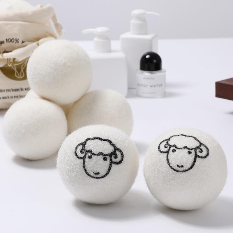 5CM Lamb Cat Play Ball, Wool Ball, Cat Scratch Ball, Felt Ball, Interactive Pet Toy Ball