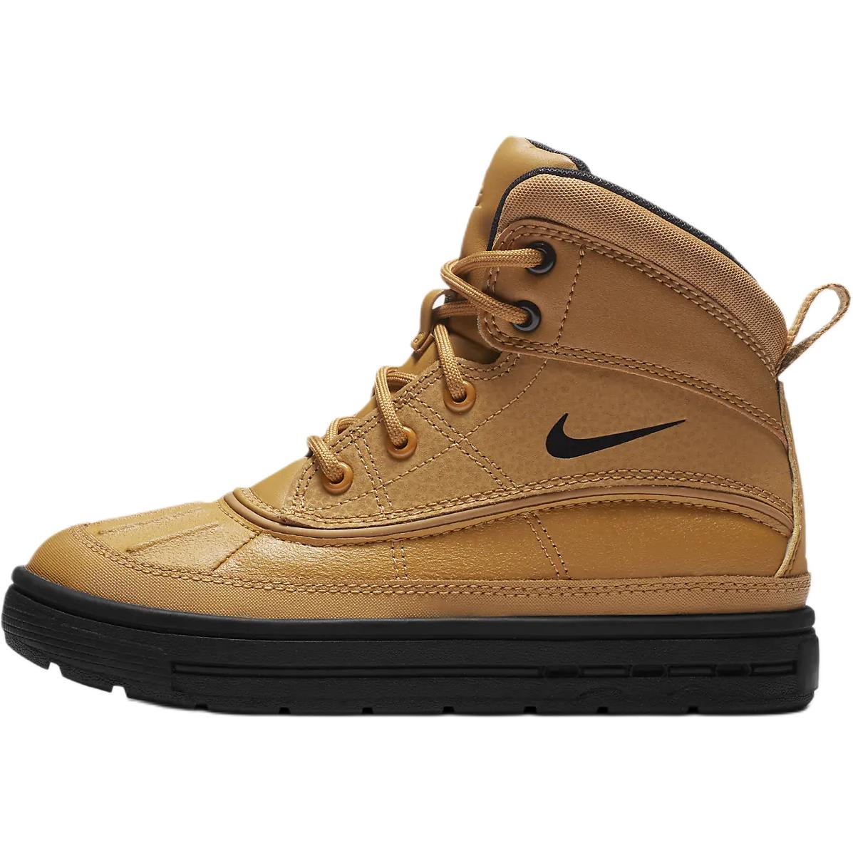 

Nike Woodside 2 Cushioning Waterproof Kids Boots Wheat Children Aged 3 7 Years Old 524873-703 35