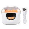 Electric Nail Clipper Polisher 2 Speeds Rechargeable Automatic Finger Nail Cutter Safety for Kids Adults