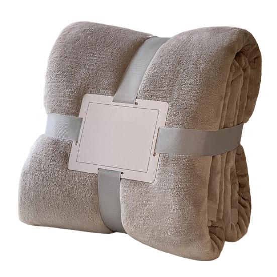 Nap Blanket, Lightweight Foldable Milk Velvet Warm Blanket, Soft Double-Sided Solid Color Warm Shawl Wrap, for Office And Travel