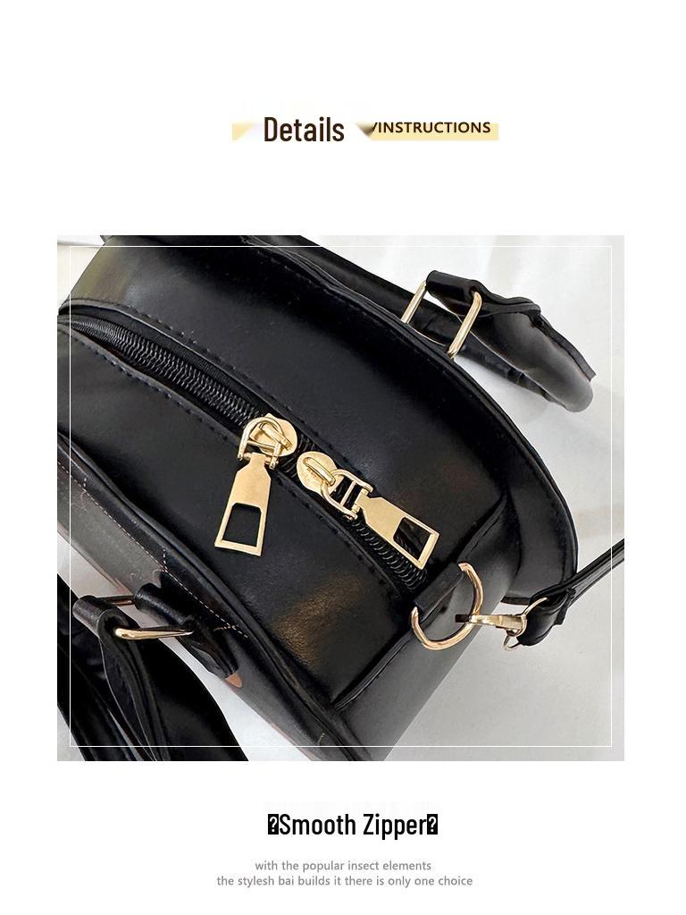 Lässige Damen Colorblock Umhänge- & Schultertasche - Halloween 2025 Edition