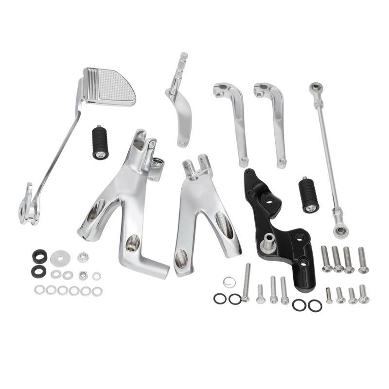 Motorcycle Forward Controls Kits For Harley Softail Street Bob Low Rider FXBB FXLR FXLRS FXST 2018-2024
