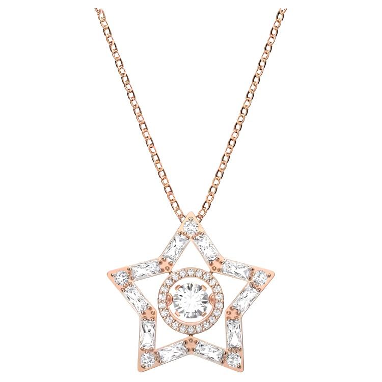 Swarovski Stella Pendant Necklace Women necklace 5617766 Box (Random Color)
