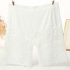 Pantaloni scurți cu talie înaltă fără cusături sub fustă Plus Size Sexy Dantela Anti-frecare Pantaloni scurti de siguranță Lenjerie de corp Chiloți