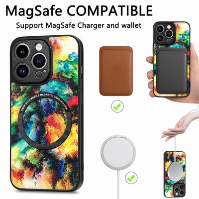 For IPhone 15 Pro Max Phone Case All-inclusive Anti-drop Leather Magnetic Apple 13/12 Case