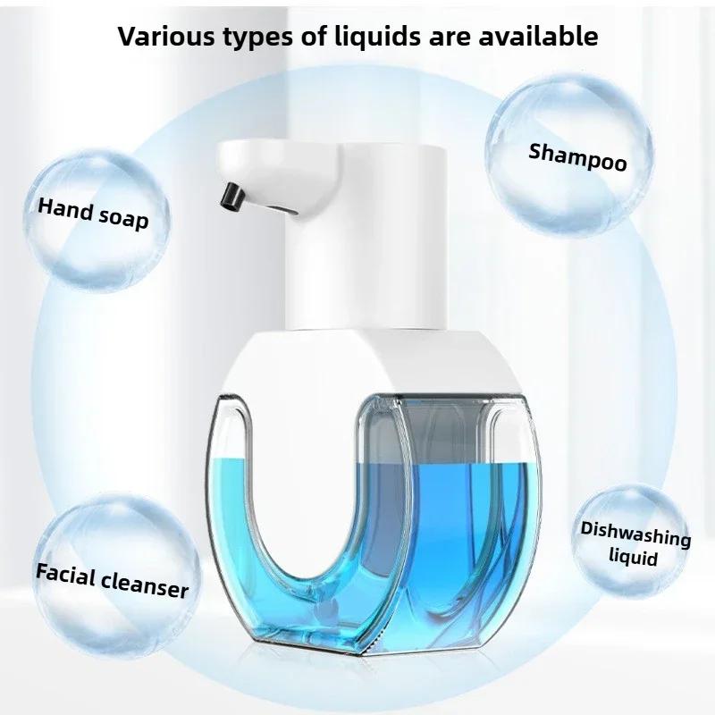Smart Soap Dispenser Touchless Motion Sensor Washing Hand Device Wall-Mounted Liquid Soap Dispenser Liquid/Foam Model 430ml