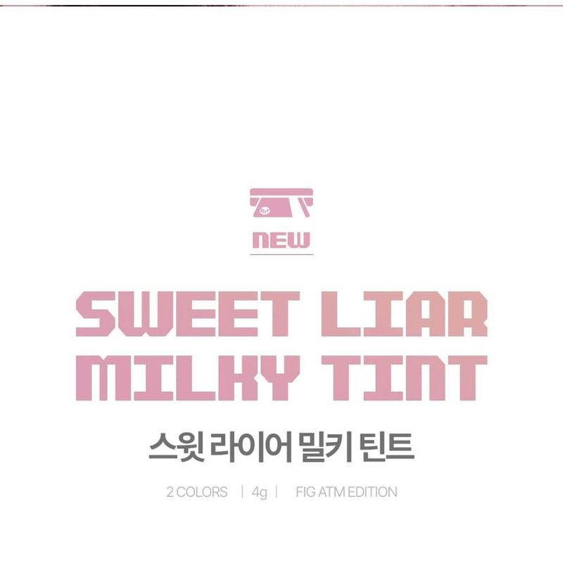 lilybyred - Sweet Liar Milky Tint Fig ATM Edition - 2 Colors