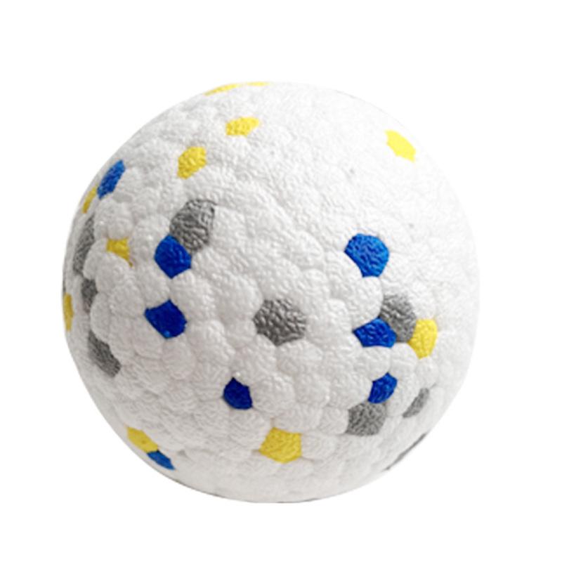 Durable High Rebound ETPU Dog Ball - Bite-Resistant Indestructible Molar Training Toy