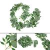 Fake Vines Fake Eucalyptus Leaves Exquisite Artificial Eucalyptus Vine for Home and Restaurant Decor 66 Feet Length