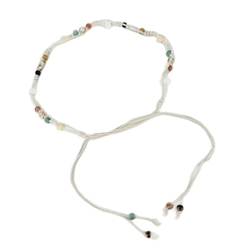 Adjustable Braided Waist Chain Belt for Women Bohemian Style Handcrafted Design for Dresses and Casual Wear