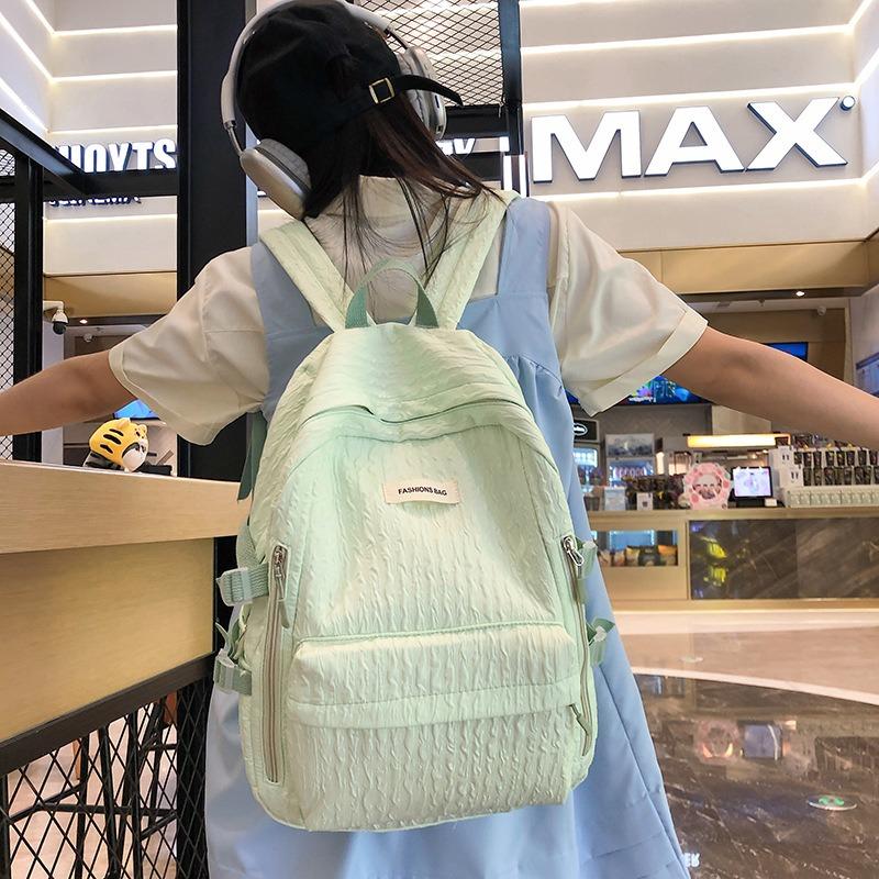 Backpack Women's New Backpack Fashionable Sweet Schoolbag College Student Popular