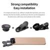 3in1 Fisheye Wide Angle Micro Camera Lens for iPhone Xiaomi Redmi 3in1 Zoom Fish Eye Len On Smartphone Lenses with Phone Clip