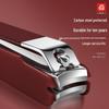 High-End Angled Nail Clipper Set - Anti-Splatter Foot Care Tools (4-6 Pieces)