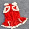 Christmas Decoration Puppy Santa Clothes Pet Costume Dog Winter Skirt Supplies
