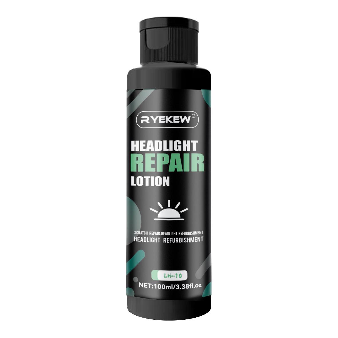 

Рьекев Эмульсия для ремонта фар автомобиля – Жидкость для осветления фар и удаления царапин 100ml