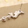 Latest Hot Brand Vintage Earrings for Women Luxury Jewelry Fashion Water Drop Eardrop Pure 925 Sliver Lady Party Stud Earrings