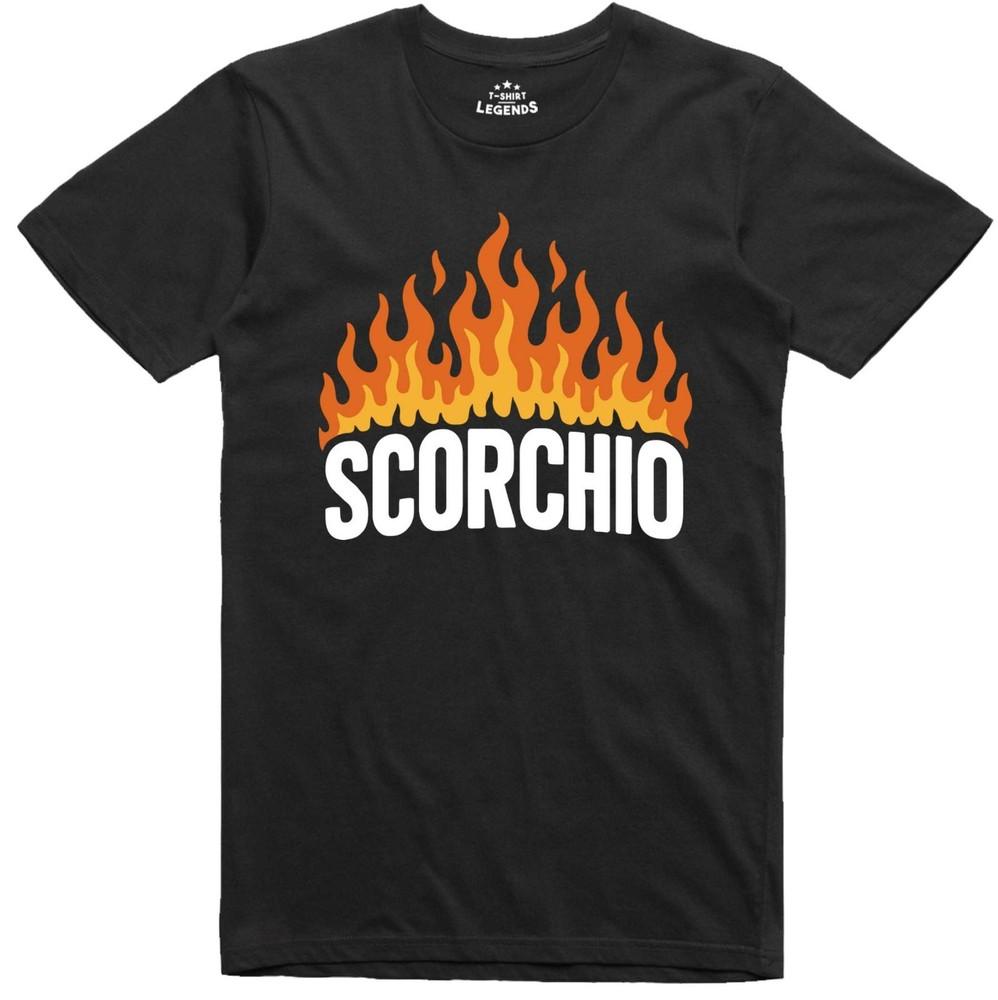 

Scorchio T-Shirt Chaleur Vague Slogan Coupe Standard T-Shirt L