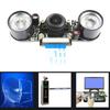 Modulo Fotocamera USB 5MP Webcam Fisheye 1080p Modello con Visione Notturna Ampio Campo Visivo per Progetti RPi