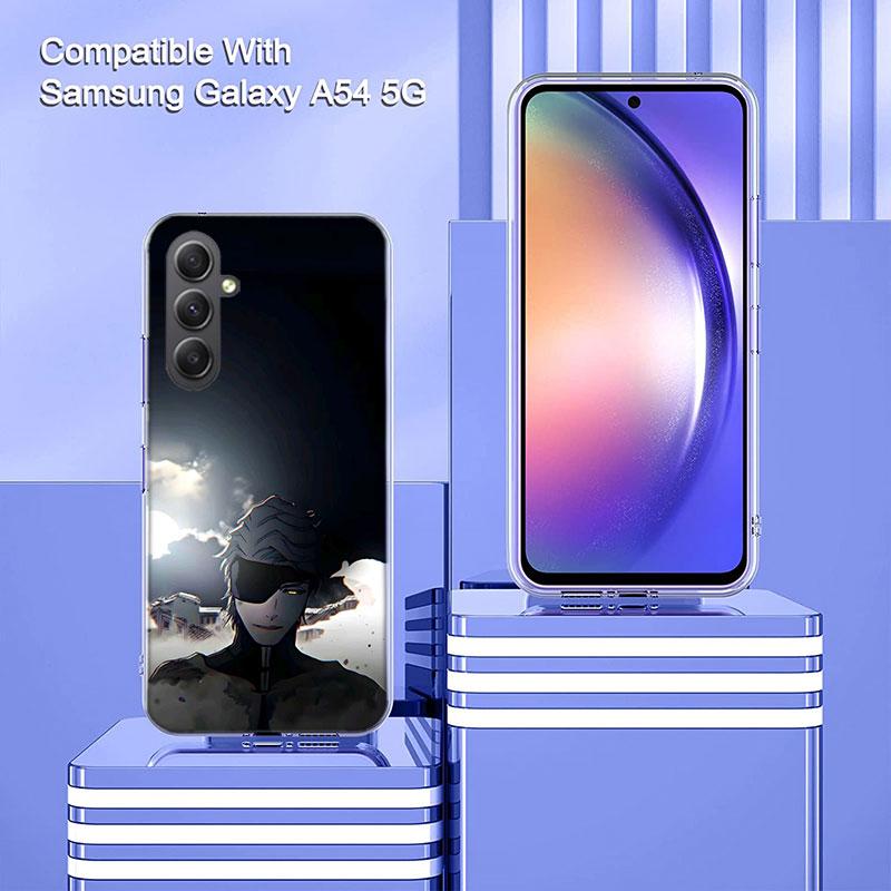 Bleach Aizen Sousuke Phone Case for Samsung A16 A26 A36 A56 A17 A37 A57 A07 A06 A02S A03 A04S A05S Galaxy Note 20 10 A50S A71 A5