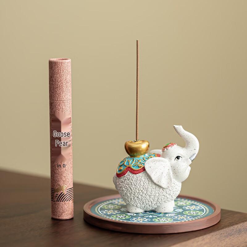 Auspicious Elephant Incense Holder