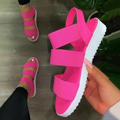 Frauen Sandalen Sommer Sandalen Frauen 2022 Casual Flache Frauen Schuhe Große Größe