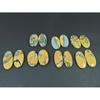 14X27-14X28MM Natural Maligano Jasper Oval Cabochon Loose Gemstone 7Pair Lot C-3955