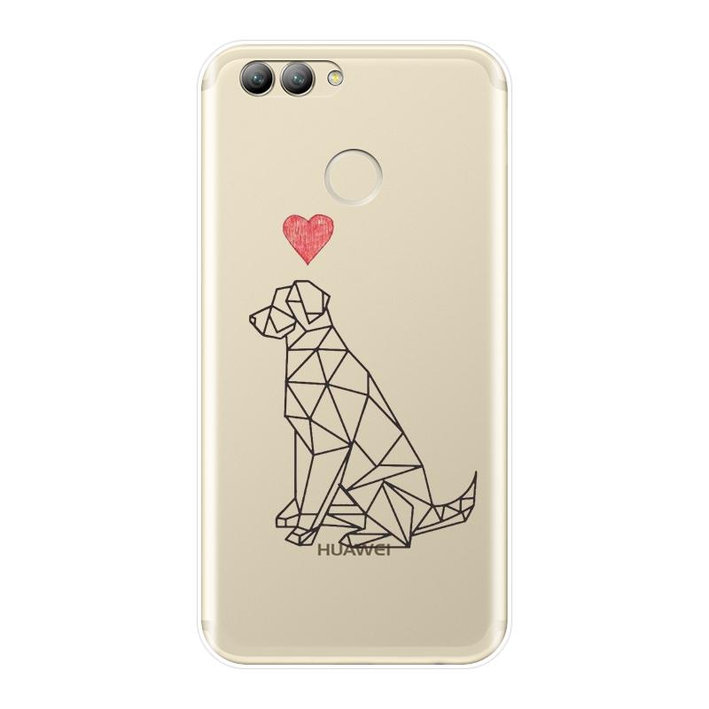 

Задняя крышка для Huawei Nova 2i 2 Lite Plus 3 3I 3E Cat Dog Fox Deer Силиконовый мягкий чехол для Huawei Nova Smart Lite 2017 Чехол для телефона Nova