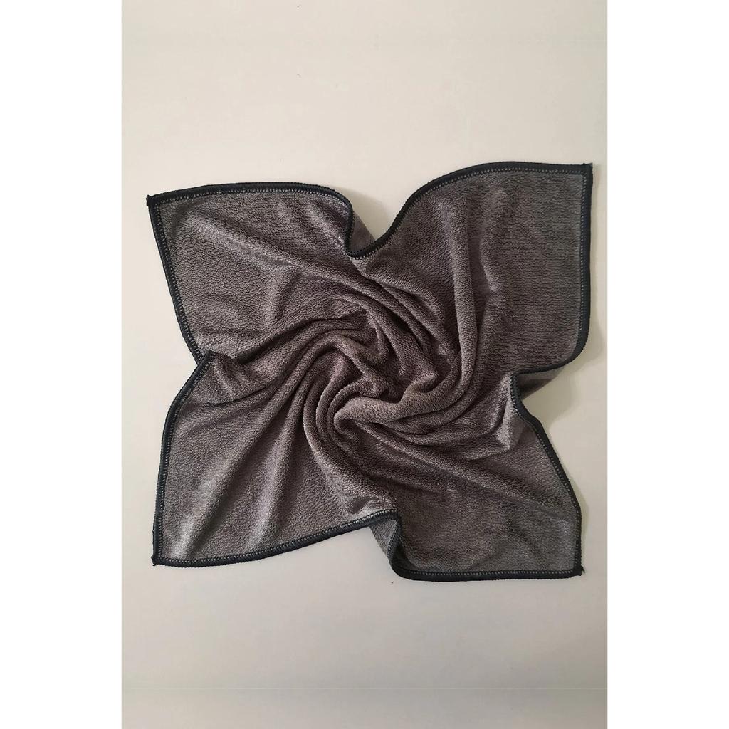 1 Piece Microfiber Built-in Cloth Magic Non-marking Cloth Cooker Hood Cleaning Cloth 40x40 Cm