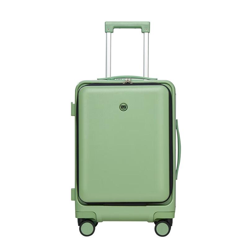Tymon Hardside Carry-on Luggage with Front Opening