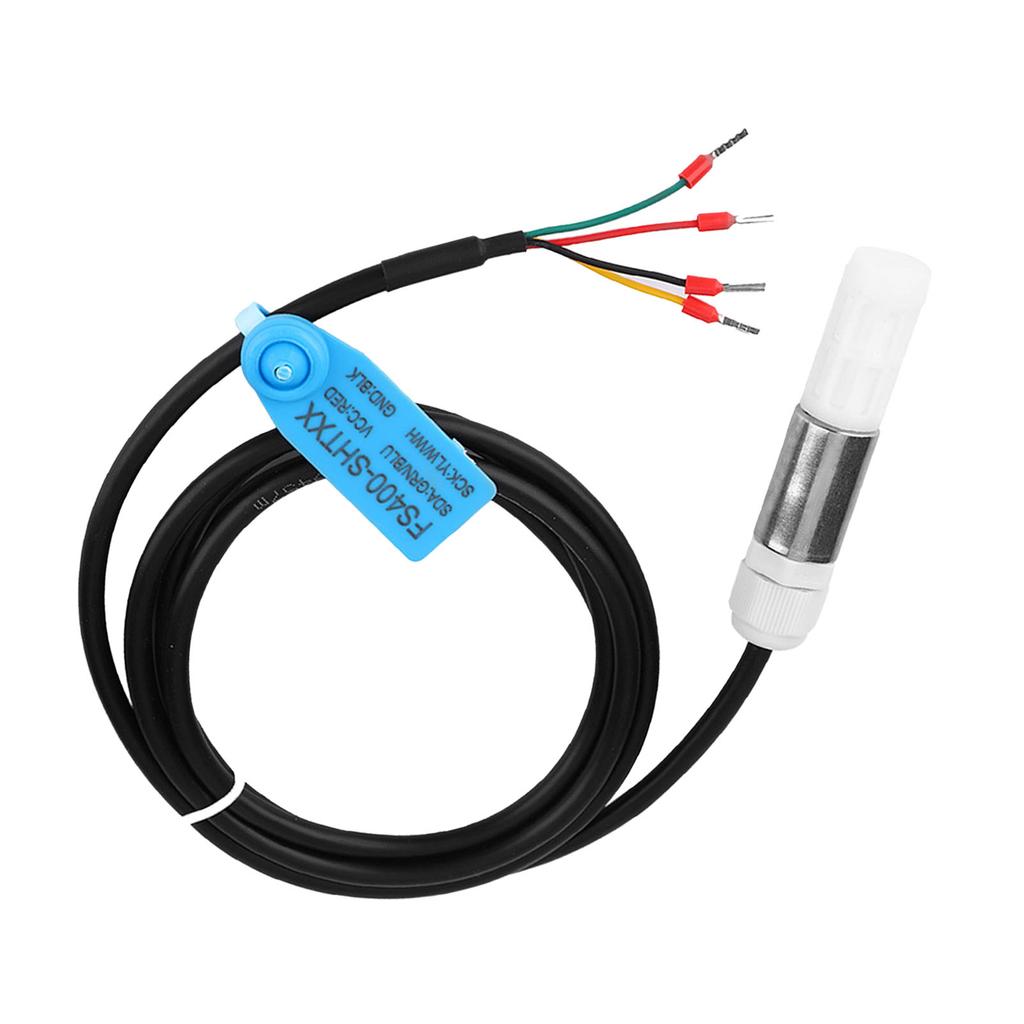 Dustproof Temp ature Humidity Sensor Stainless Steel Plastic Housing I2C Output( 30)