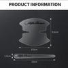 For Alfa Romeo 508  Car Sticker For Alfa Romeo   147 8Pcs Transparent Car Door Handle Bowl Decoration Badge Sticker For Alfa Romeo   Stelvi qw2
