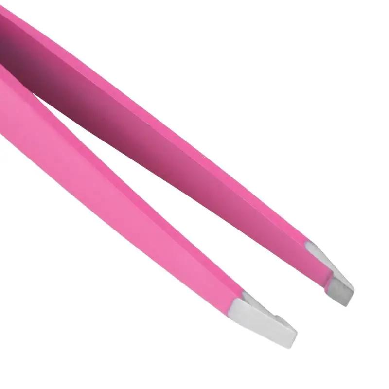 1pcs Eyebrow Tweezers Stainless Steel Face Hair Removal Eye Brow Trimmer Eyelash Clip Cosmetic Beauty Makeup Toos