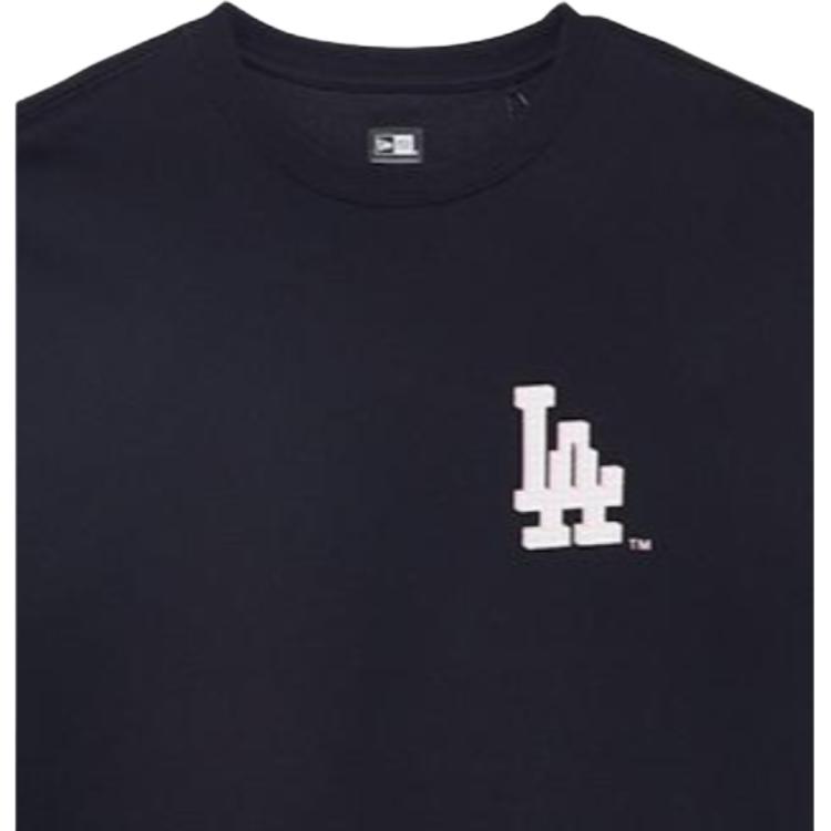 New Era FW23 MLB Digital Player Series Los Angeles Dodgers Cartoon Game Print Short Sleeve T-Shirt Unisex T-Shirt Black 14112254